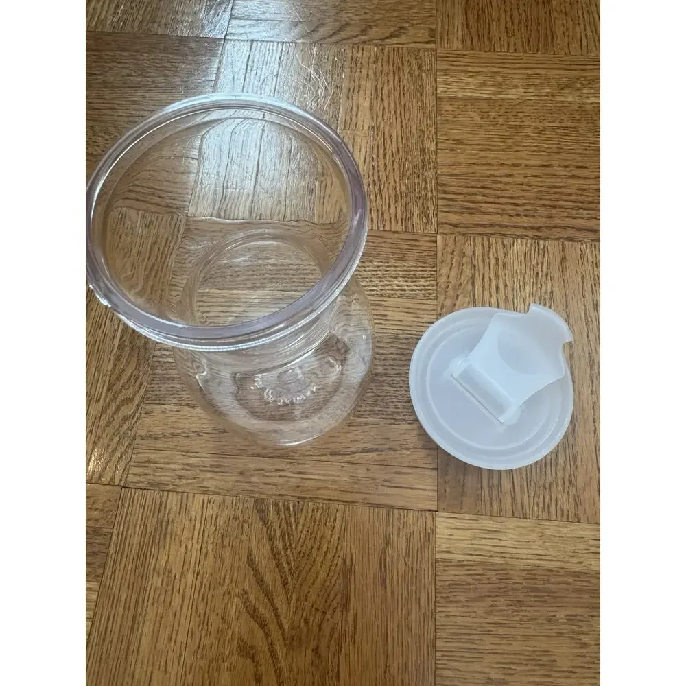 Unbranded clear plastic
